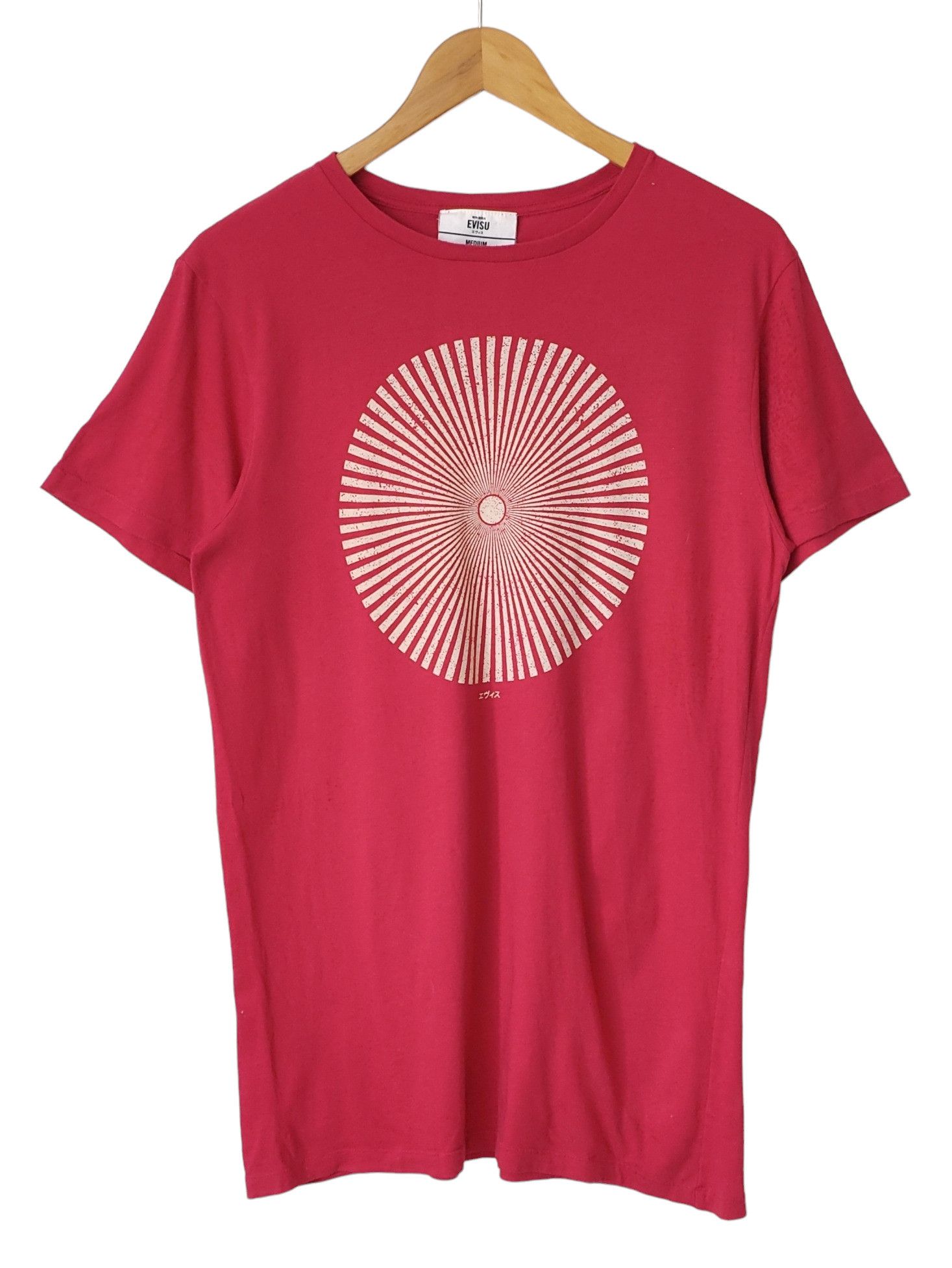 Evisu × Japanese Brand Evisu Sunburst Big Logo Tshirt Size US M / EU 48-50 / 2 - 1 Thumbnail