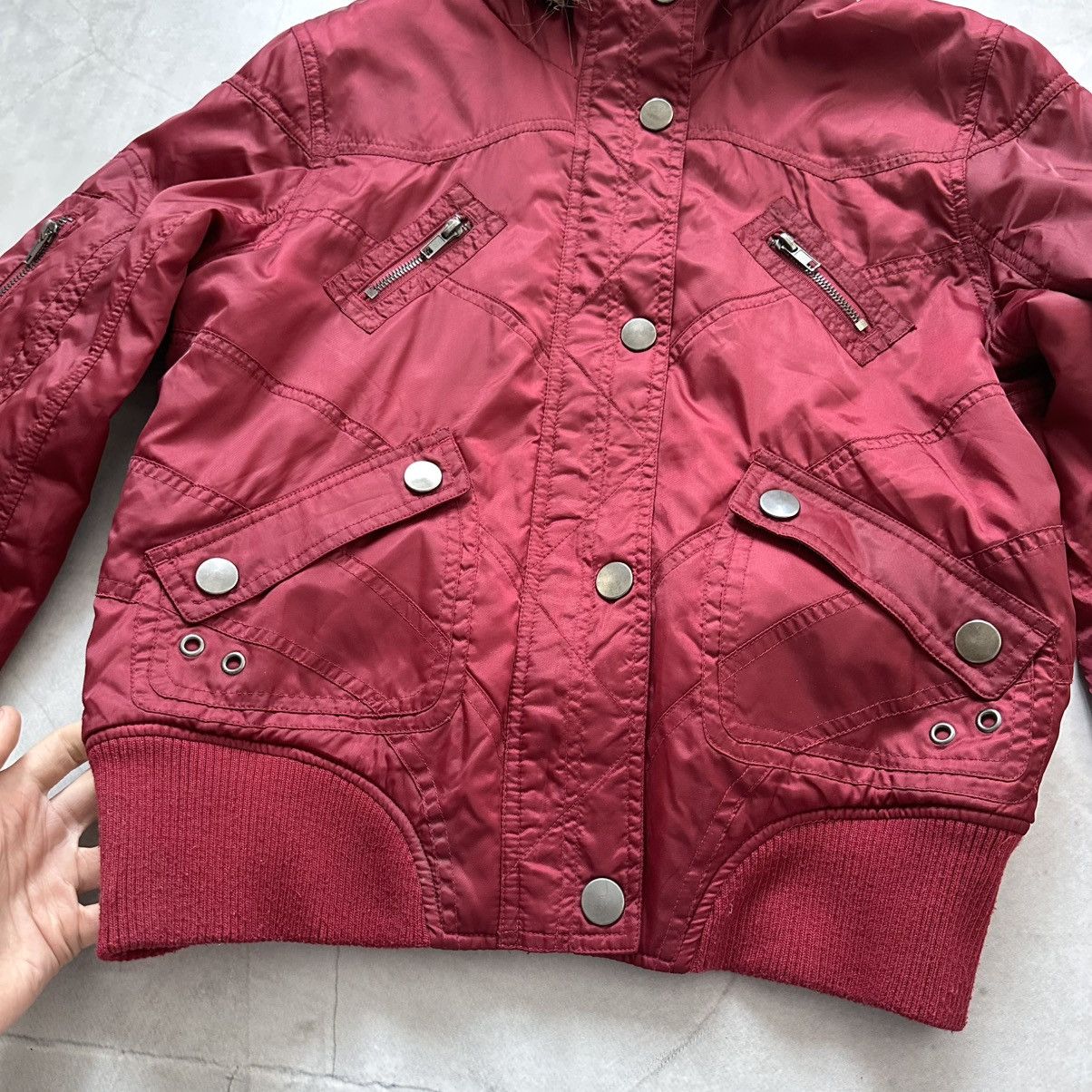 Hysteric Glamour × Undercover Japan Bomber Jacket Zip Fur LGB If Six Was Nine Vibe Size M / US 6-8 / IT 42-44 - 5 Thumbnail