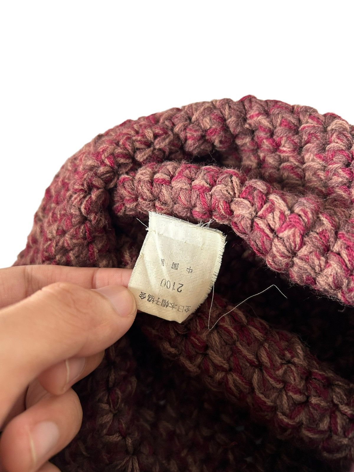Japanese Brand Crochet knitted Bucket Hats Size ONE SIZE - 5 Thumbnail