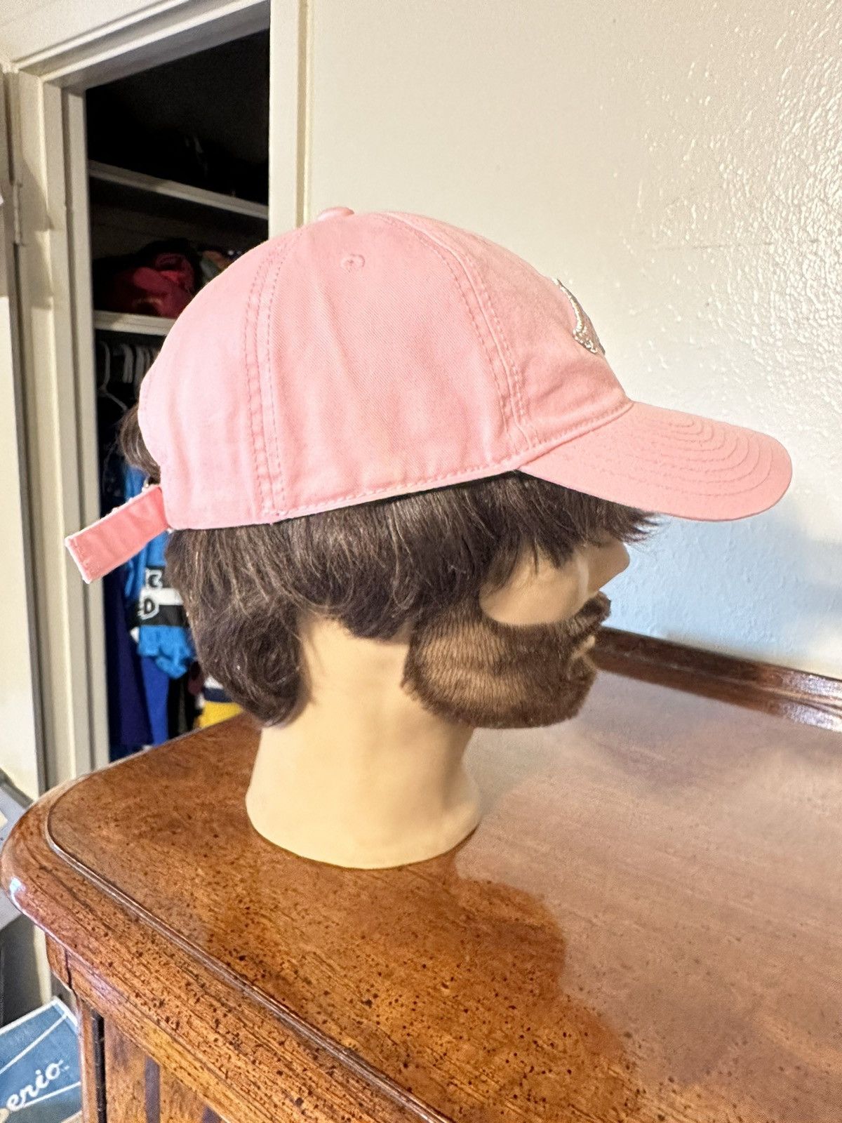 NCAA × Vintage Vintage NCAA Arkansas Razorbacks “pink” hat 90s Size ONE SIZE - 3 Thumbnail