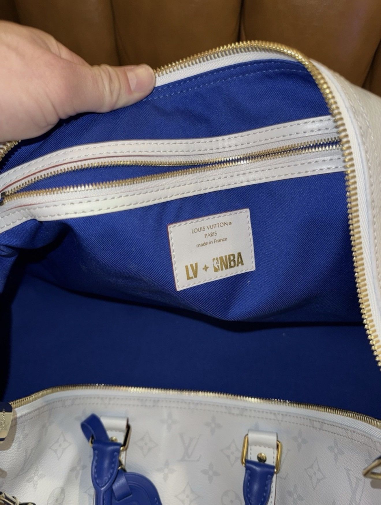 Louis Vuitton × NBA Louis Vuitton X NBA Keepall 55 Size ONE SIZE - 14 Thumbnail