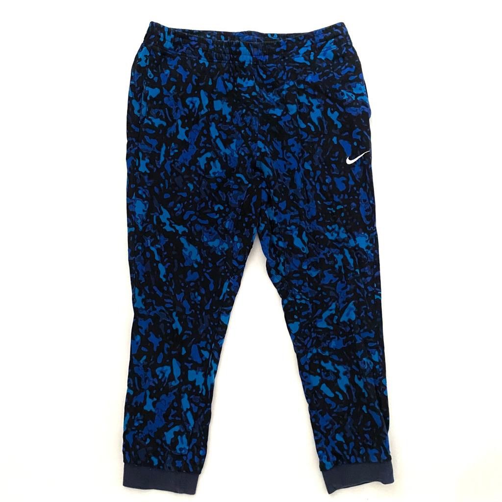 Nike blue camo joggers online