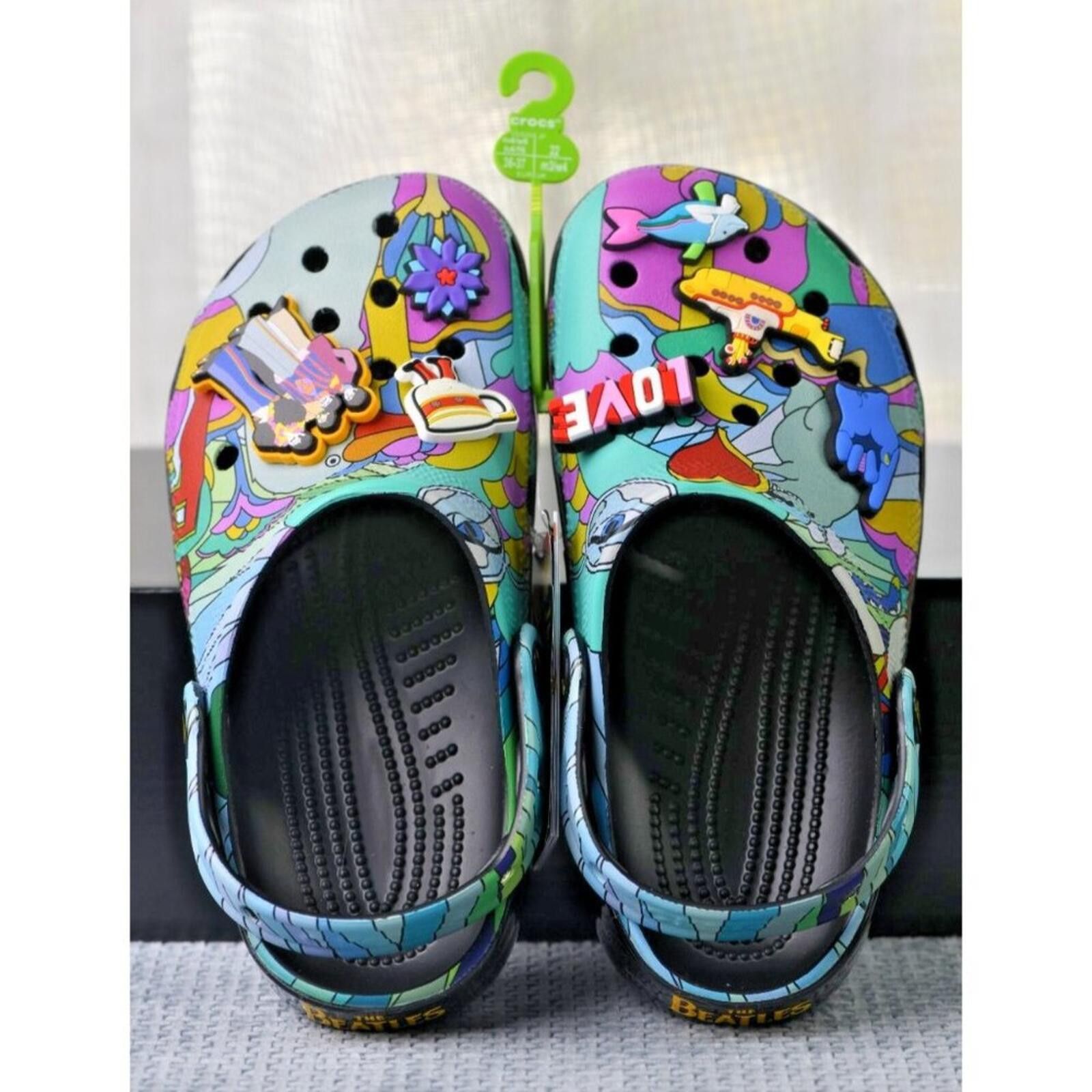Crocs The Beatles x Crocs Love Classic Clogs | 210895-90H Size US 6 / IT 36 - 8 Thumbnail