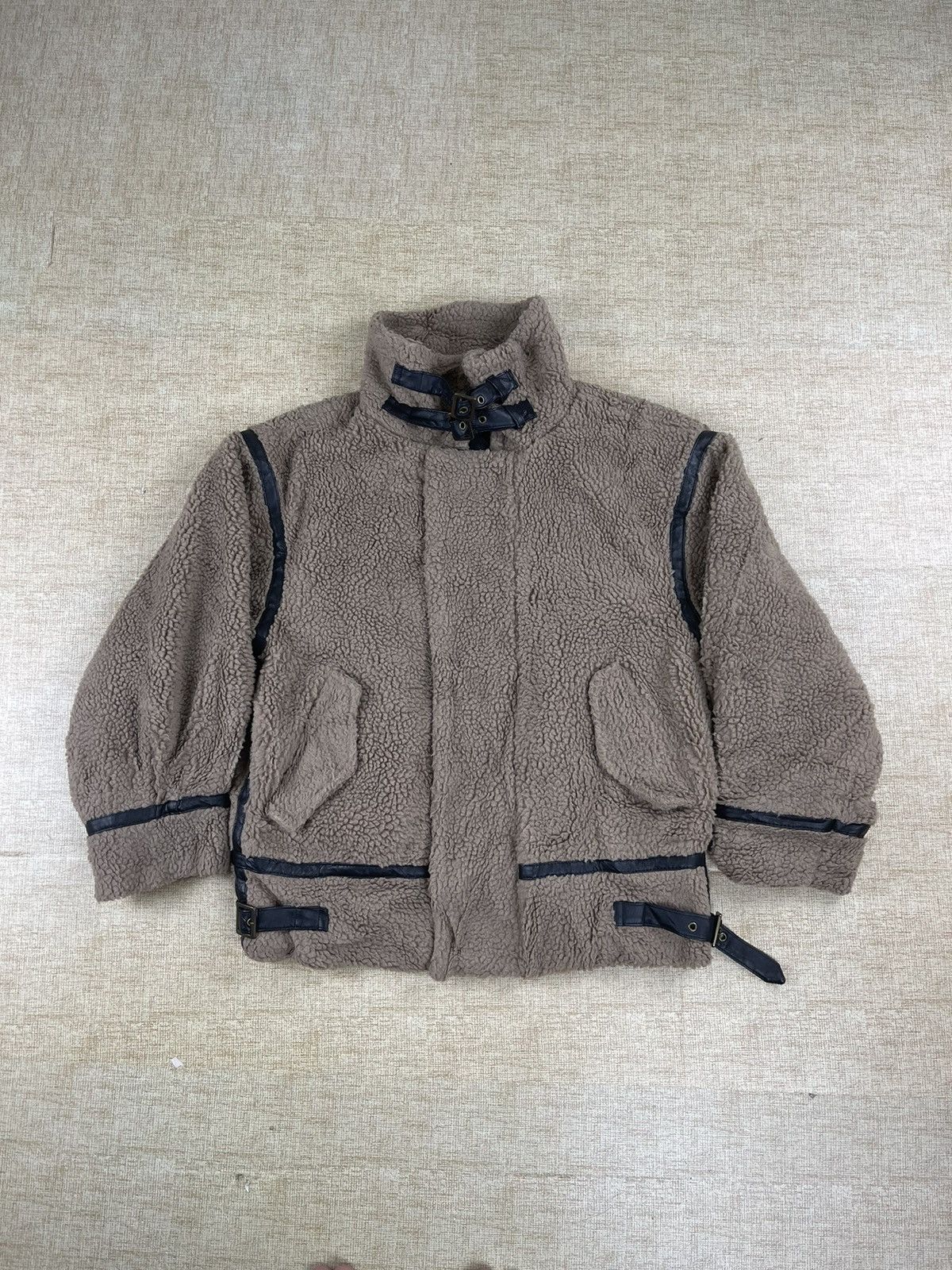 Japanese Brand × Vintage Vintage Japanese Brand B-3 Style Sherpa Jacket Size US M / EU 48-50 / 2 - 3 Thumbnail