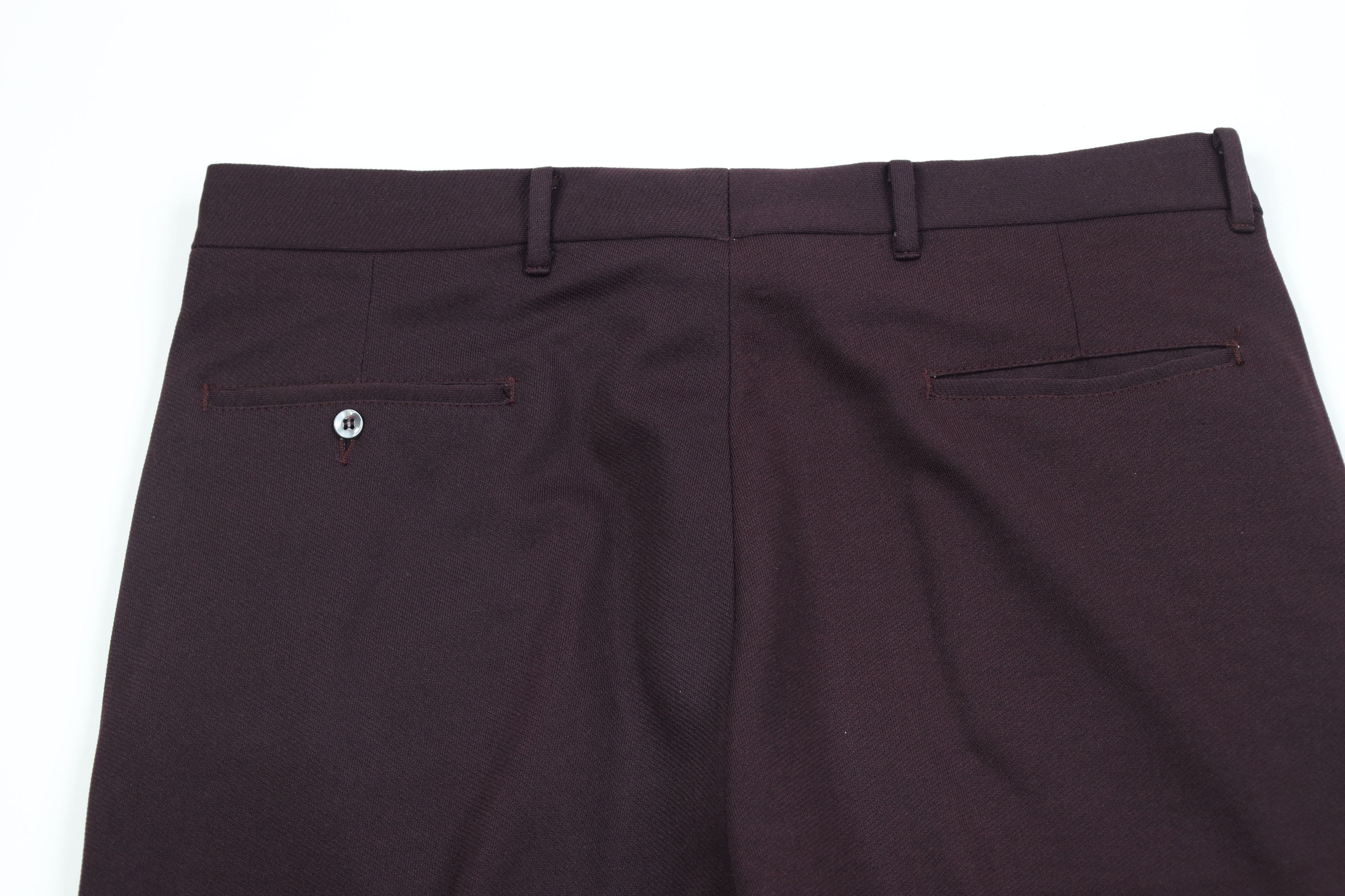 Vintage Vintage 70s Bell Bottoms Chino Pants Eggplant Purple USA Size US 34 / EU 50 - 8 Thumbnail