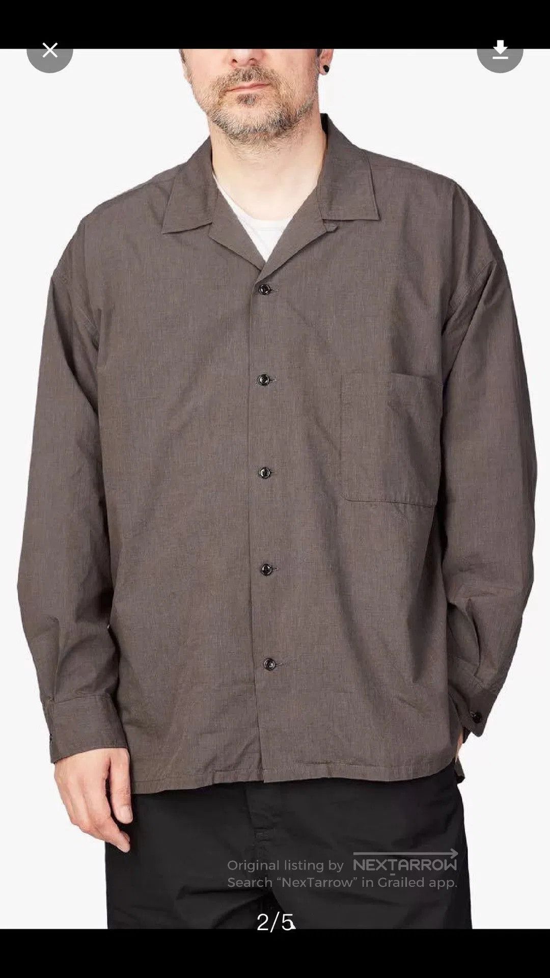 Nanamica Nanamica Chambray Deck Shirt. Size US M / EU 48-50 / 2 - 3 Thumbnail