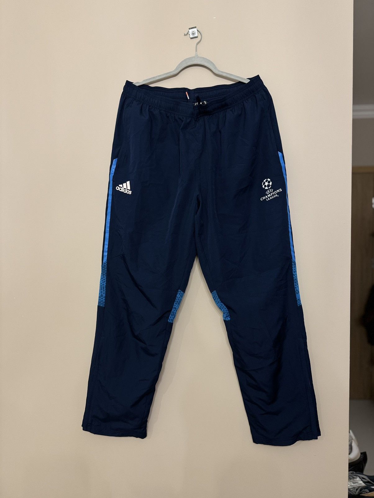 Adidas Adidas League Champions vintage football pants 00s y2k Size US 36 / EU 52 - 1 Thumbnail
