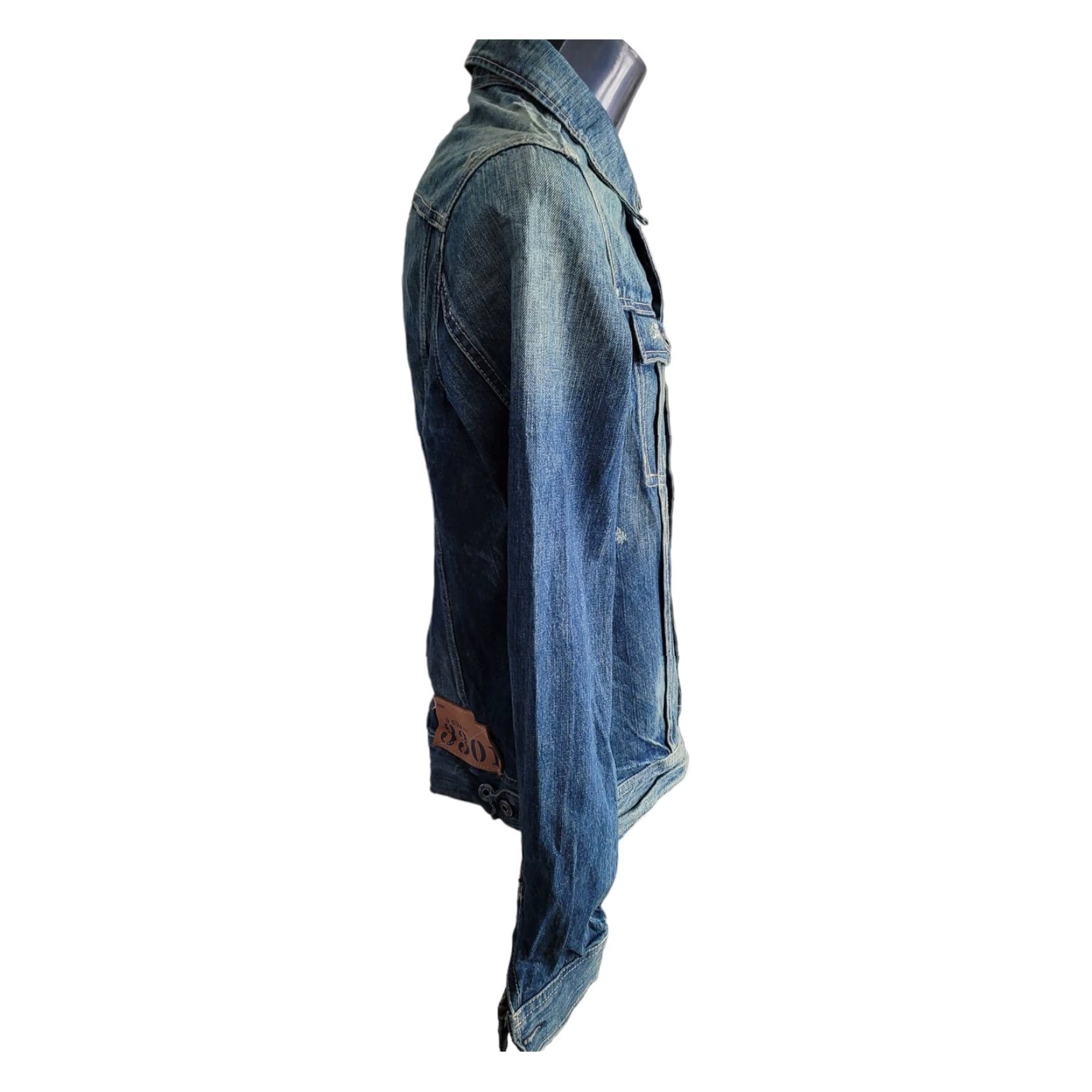 G-Star G-Star 8301 Cotton Denim Jacket M Women Blue Stars Denim Jacket M Size M / US 6-8 / IT 42-44 - 5 Thumbnail