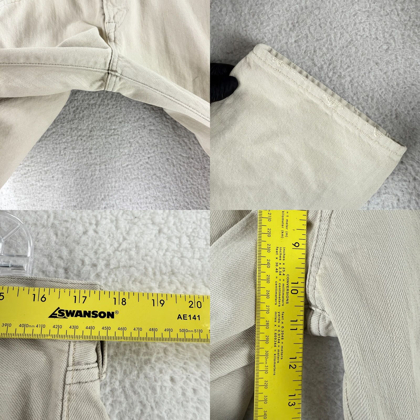 Polo Ralph Lauren Polo Ralph Lauren Jeans Men Beige Denim Slim Straight 34x30 Vintage Casual 90s Logo Preppy Size US S / EU 44-46 / 1 - 8 Thumbnail