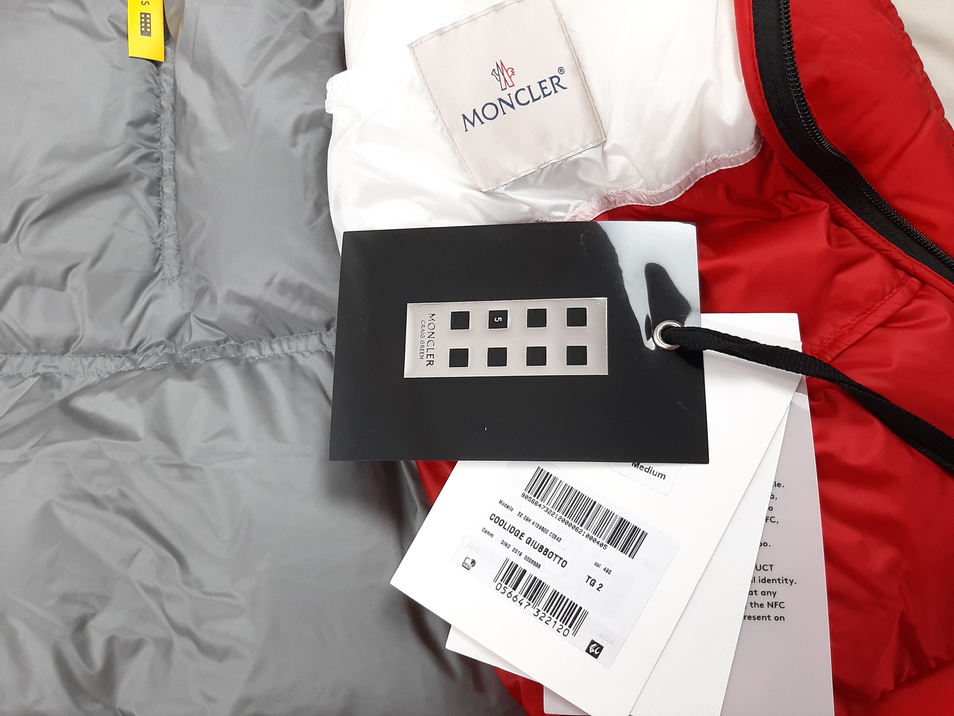Craig Green × Moncler Moncler x Craig Green Coolidge Down Jacket Men's Size 2 Size US M / EU 48-50 / 2 - 10 Thumbnail