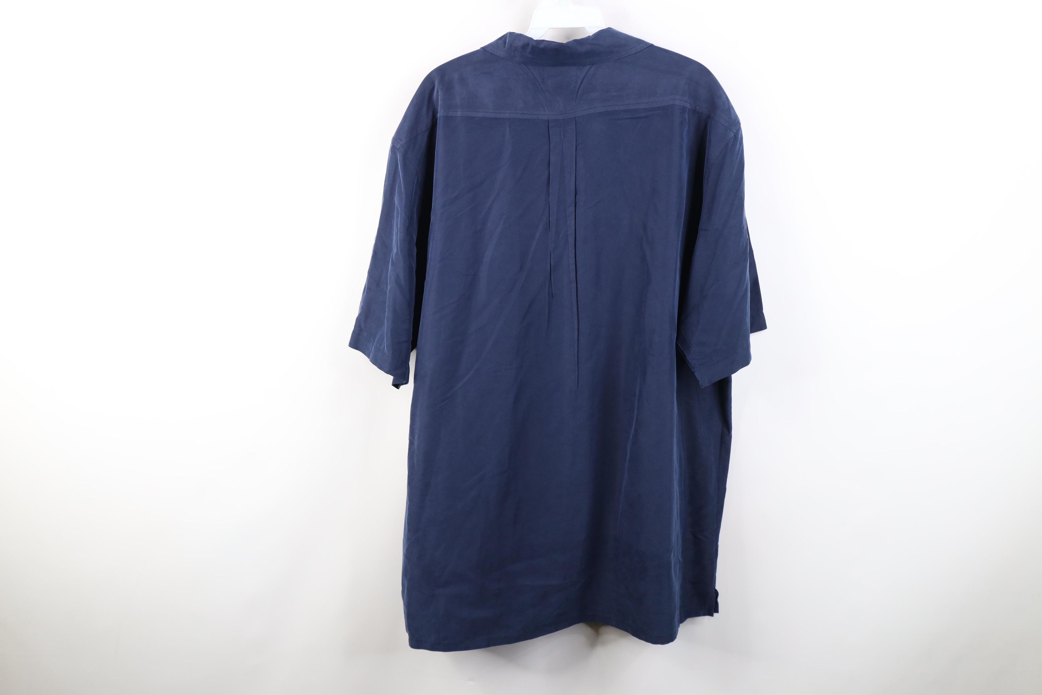 Oakley Vintage Y2K Oakley Logo Microfiber Camp Collar Button Shirt Size US L / EU 52-54 / 3 - 14 Thumbnail