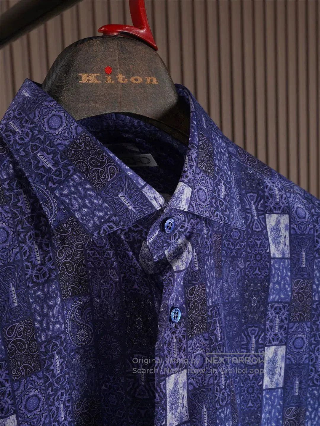 Zilli ZILLI Silk Blend Shirt for Men. Size US S / EU 44-46 / 1 - 2 Thumbnail