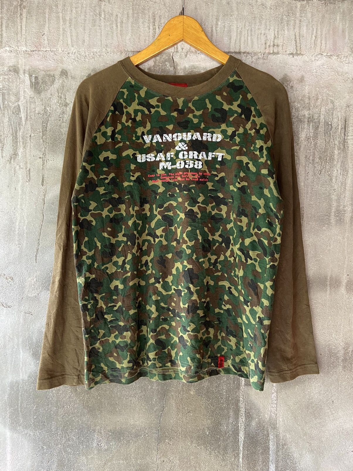 image of Hysteric Glamour x If Six Was Nine Vanguard & Usaf Craft M-038 Bullet Noise Army Long Sleeve (Size 