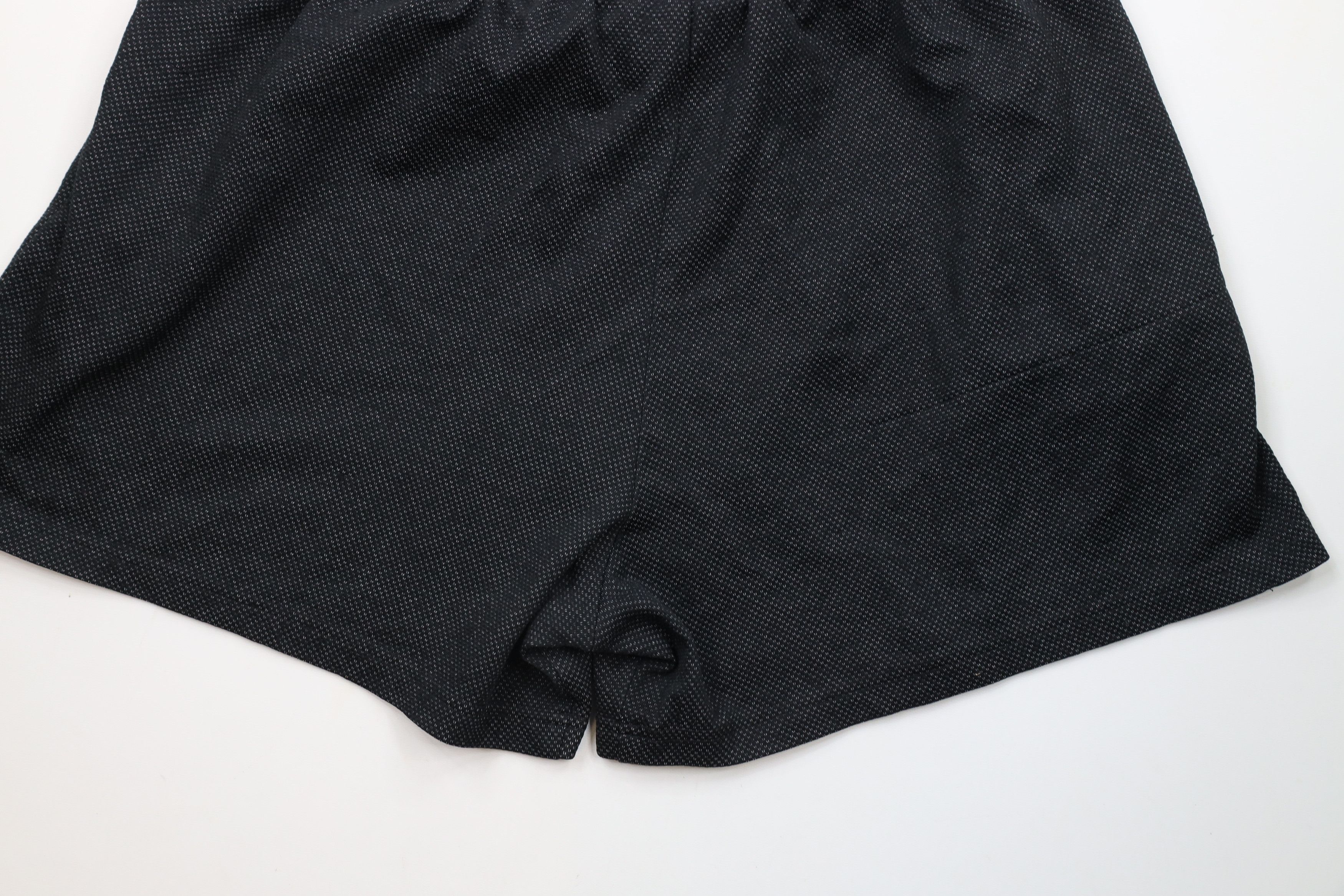 Vintage Vintage 90s Bike Spell Out Above Knee Shorts Black USA Size US 36 / EU 52 - 12 Thumbnail