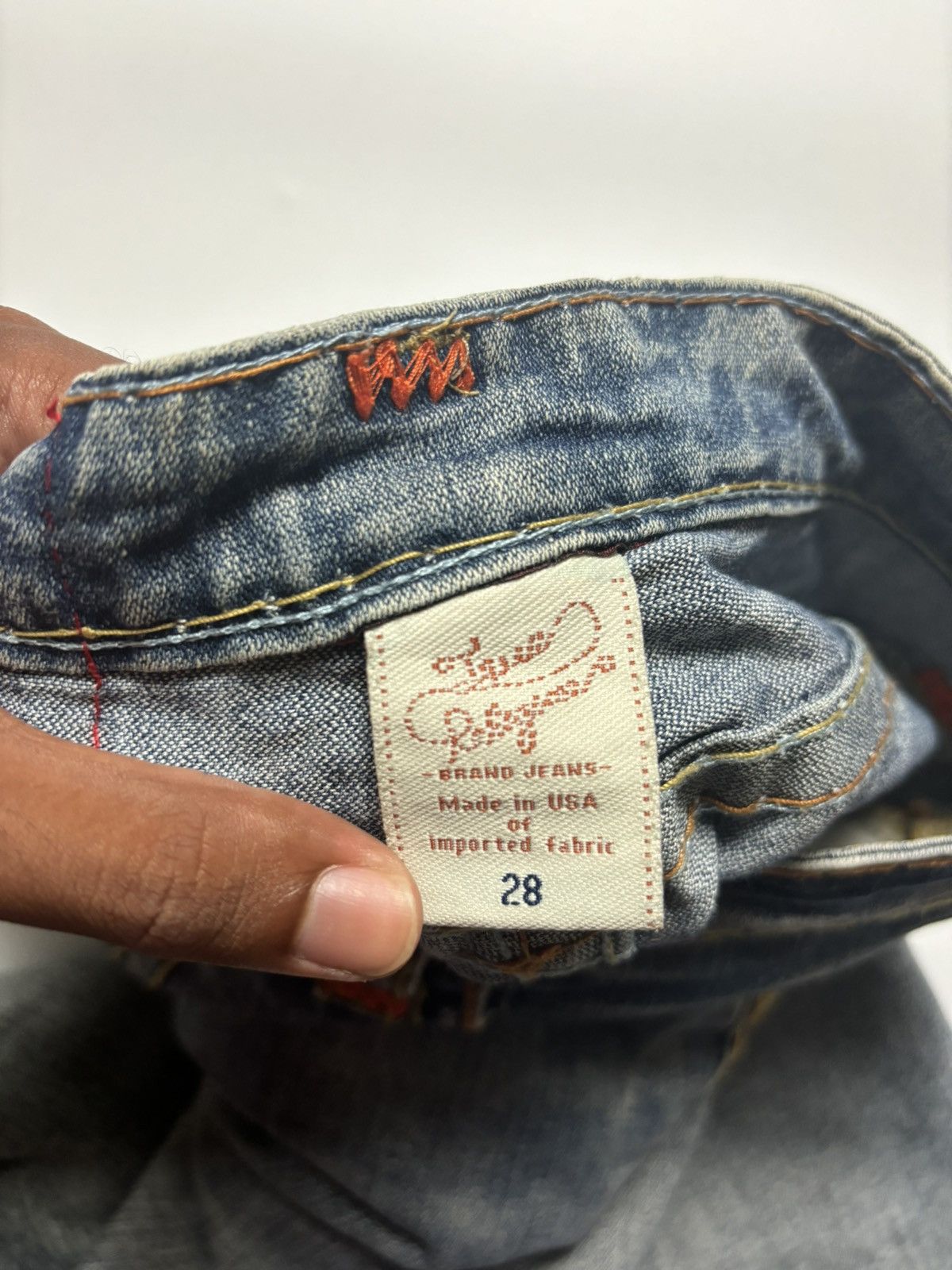 Japanese Brand × True Religion × Vintage True Religion Size 28" / US 6 / IT 42 - 8 Thumbnail
