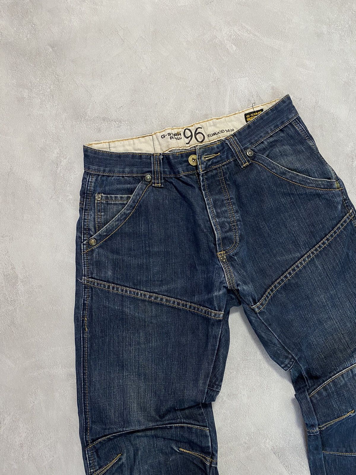 G-Star 💫 Vintage Jeans G-Star Raw 96 Y2K Size US 32 / EU 48 - 4 Thumbnail