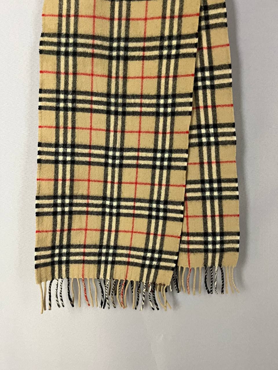 Burberry Burberry Nova Check Scarf Wool Size ONE SIZE - 5 Thumbnail