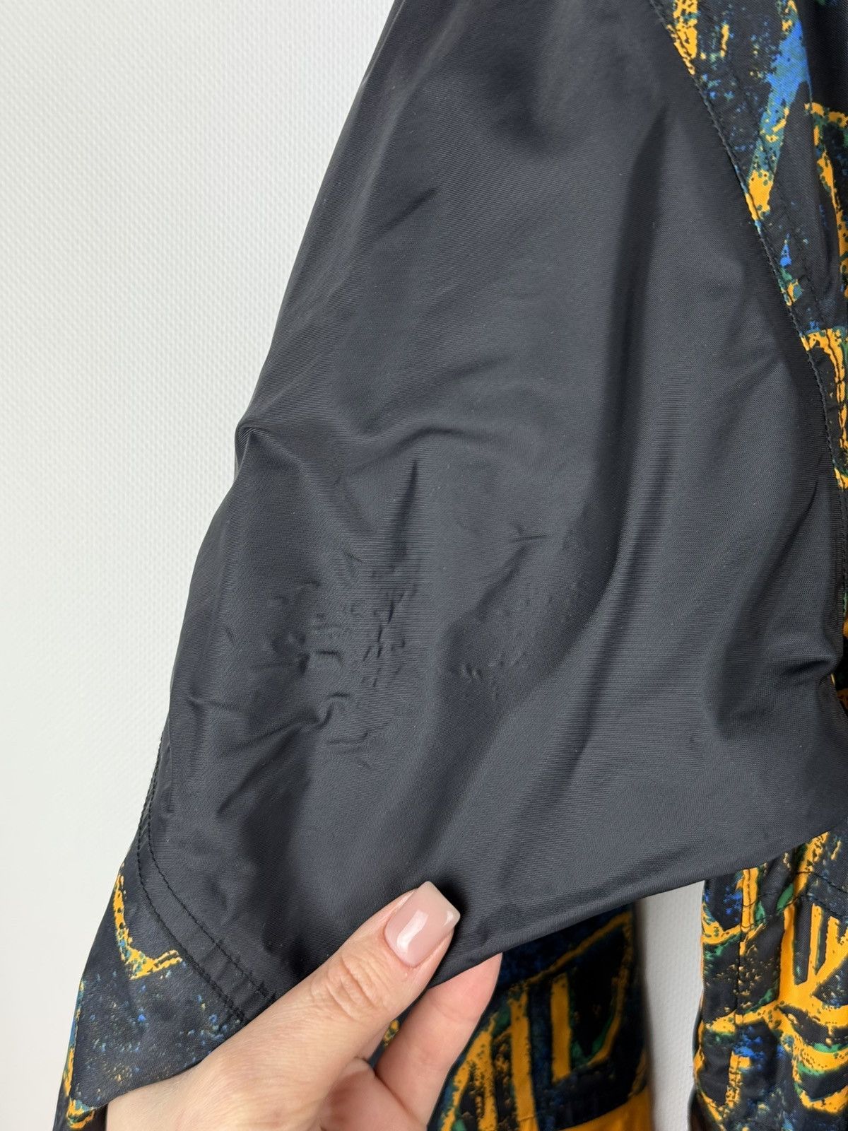 Adidas × Vintage Adidas VTG Overprinted Packable Light Windbreaker Jacket Size US M / EU 48-50 / 2 - 12 Thumbnail