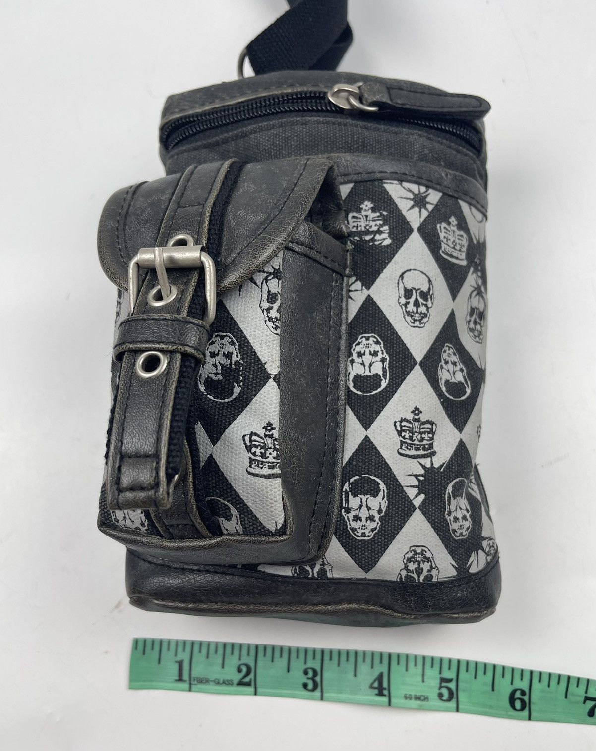 Seditionaries punk style skulls shoulder bag sling bag tc14 Size ONE SIZE - 6 Thumbnail