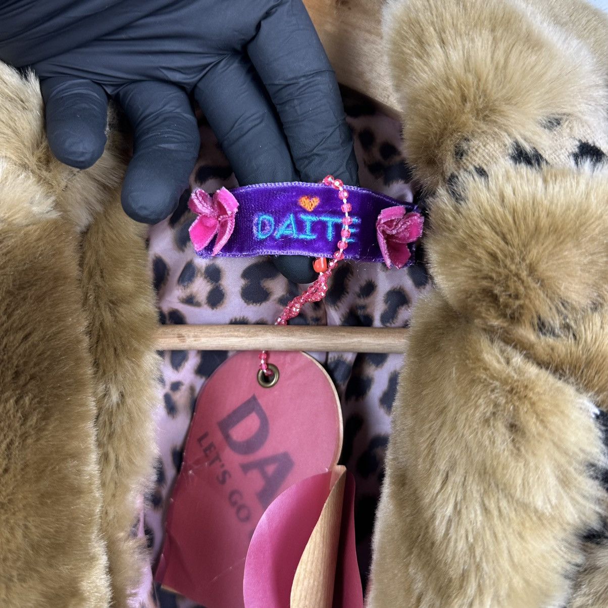Vintage Vintage Bimbo Girl Y2K Glamour Leopard Fur Coat Size M / US 6-8 / IT 42-44 - 23 Thumbnail