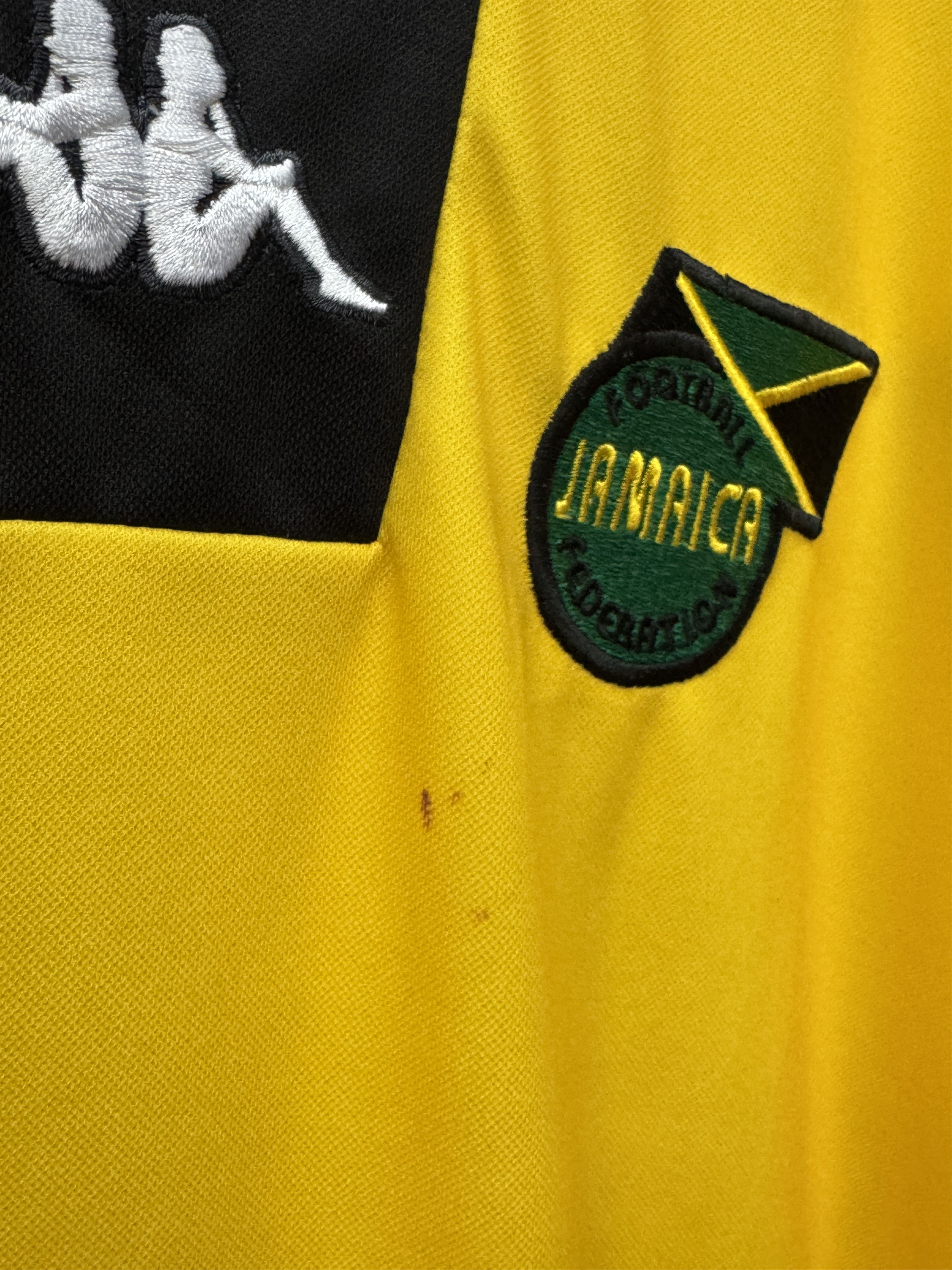 Kappa 1998 Jamaica PETER 4 World Cup Kappa Football Soccer Kit Size US XXL / EU 58 / 5 - 12 Thumbnail