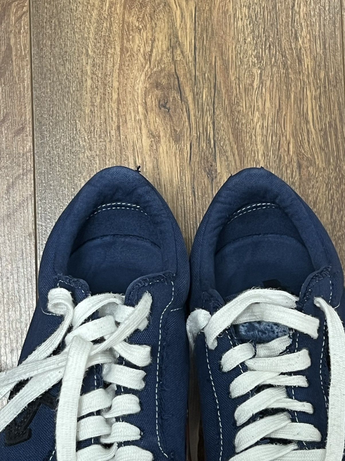 Off-White Off-White Blue Vulc Low Sneaker Size 40 Size US 7 / EU 40 - 8 Thumbnail