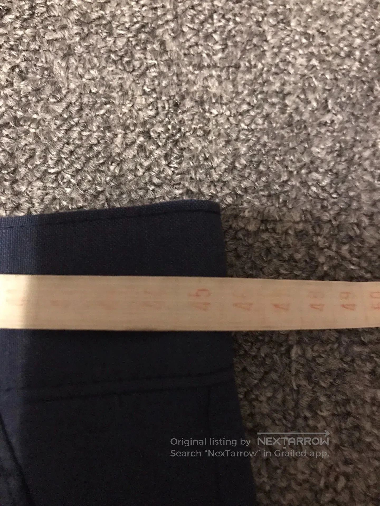 Polo Ralph Lauren Blue Casual Pants with Black Stripe Detail Size 34. Size US 34 / EU 50 - 7 Thumbnail