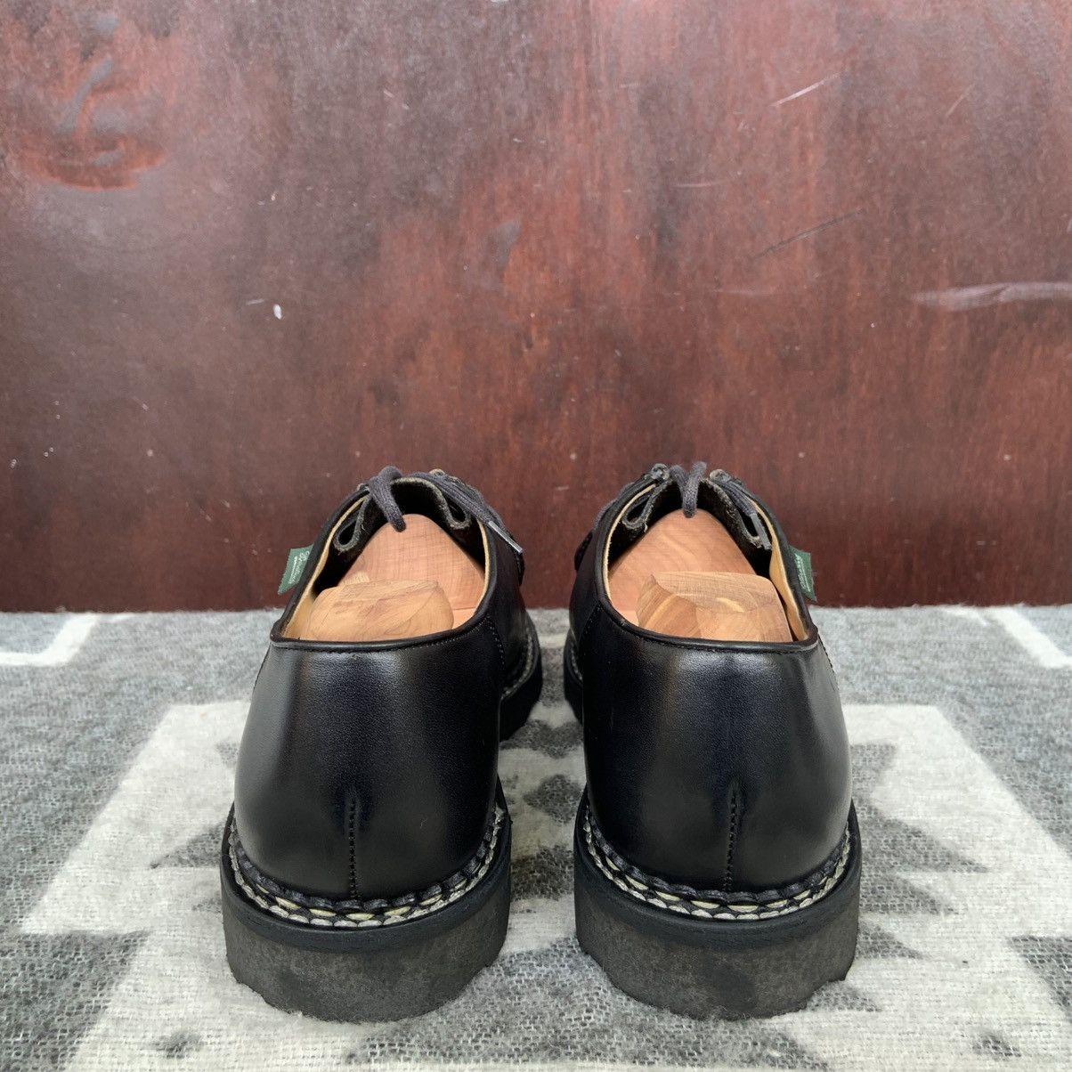 Paraboot Paraboot Michael Marche Shoe - Black Lisse Noir Size US 9.5 / EU 42-43 - 3 Thumbnail