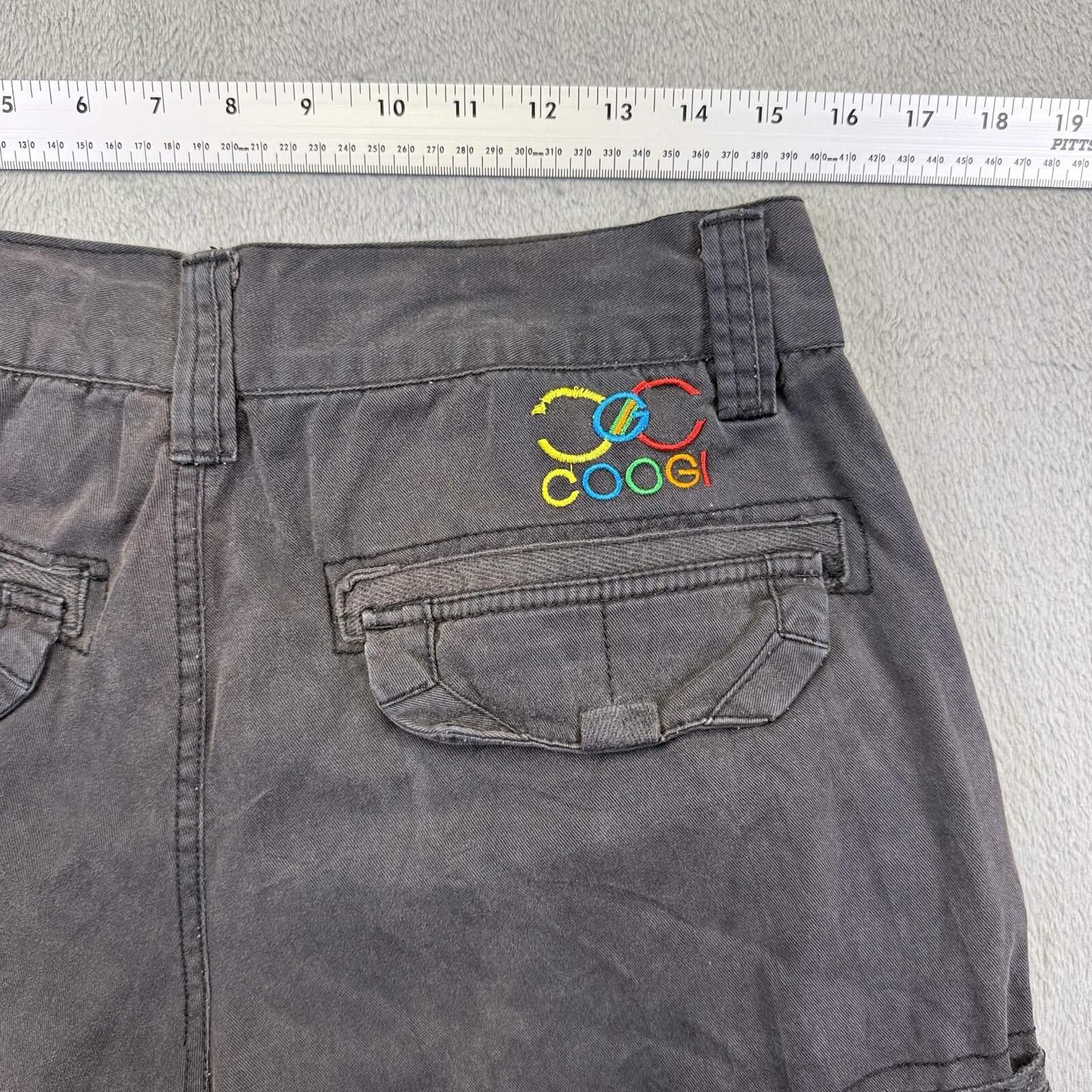 Coogi Coogi Australia Cargo Shorts Grey Blue Multi Pocket Shorts Size US 30 / EU 46 - 6 Thumbnail