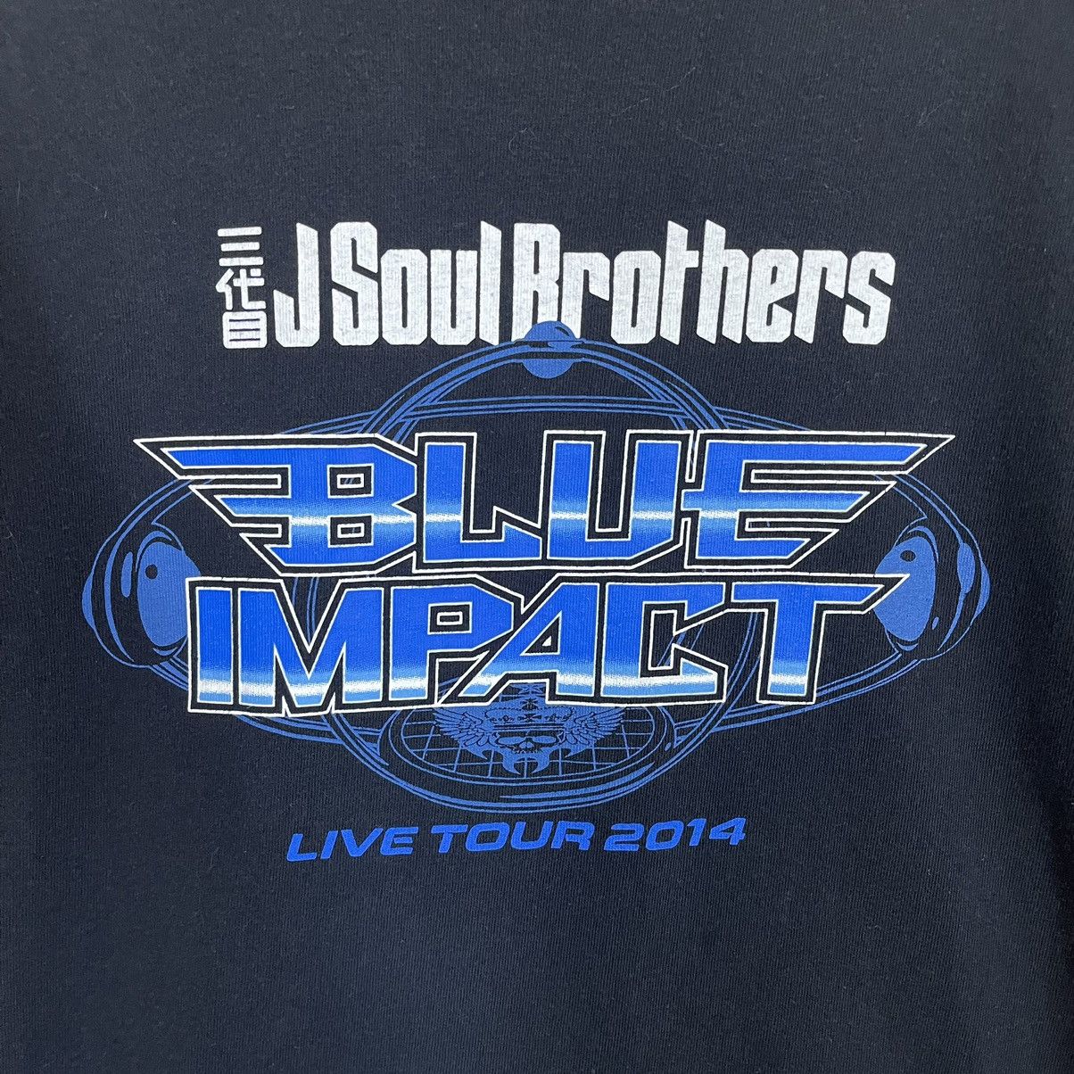 Band Tees × Japanese Brand Blue Impact Live Tour 2014 Big Logo Tee Size US M / EU 48-50 / 2 - 5 Thumbnail