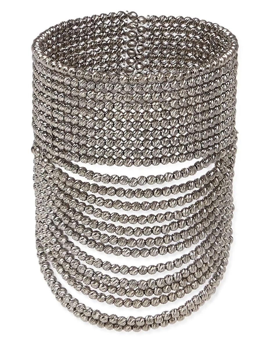 Brunello Cucinelli o1y0725 Size : OS / Bracelet in Silver Size ONE SIZE - 1 Thumbnail