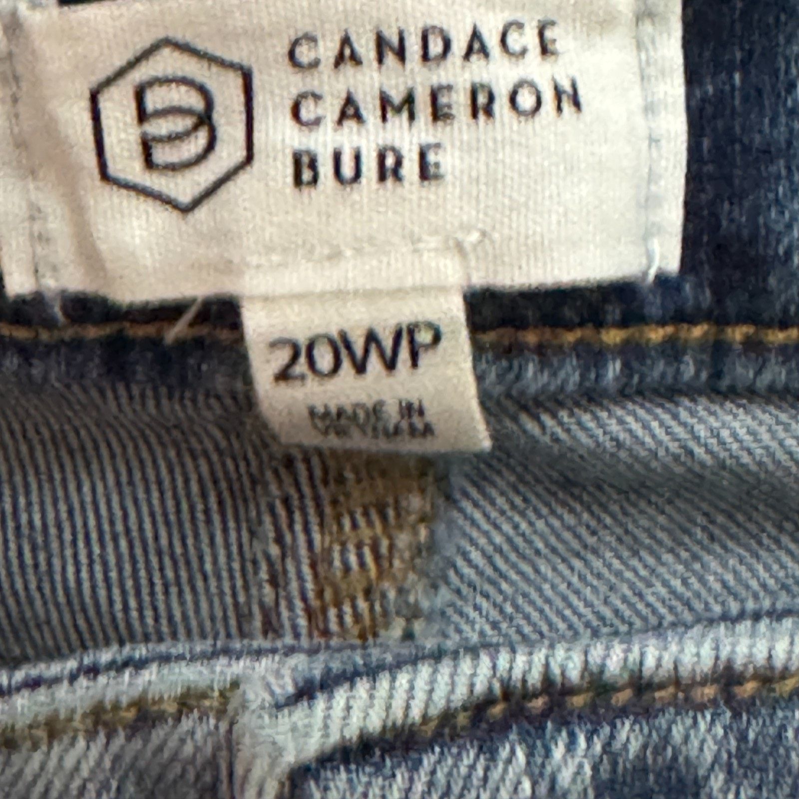 Other Candace Cameron Bure Denim Shorts Size 20WP Blue Size 42" / US 20 - 12 Thumbnail