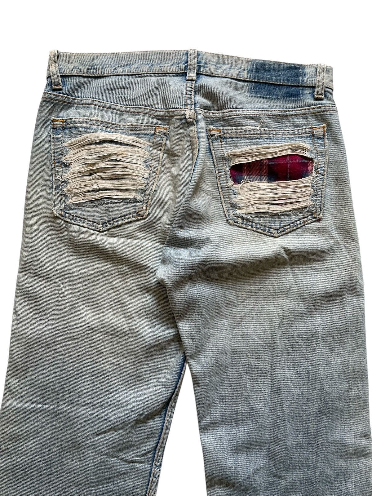 Japanese Brand × Vintage Vintage Japanese Brand Thrashed&Repair inspired Number Nine Size US 32 / EU 48 - 7 Thumbnail