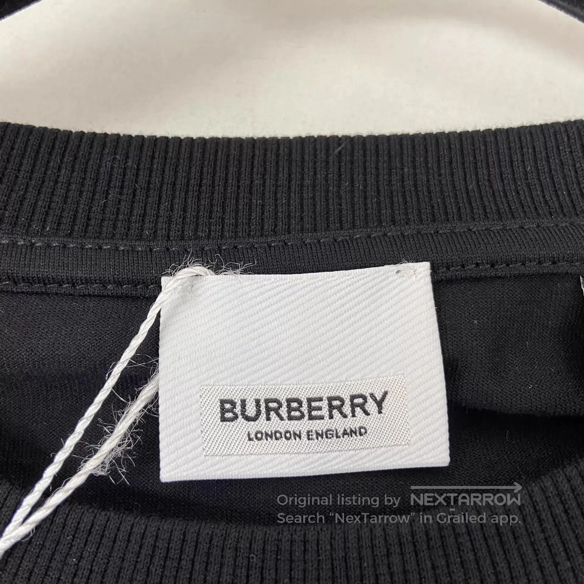 Burberry Black Short-Sleeve Graphic T-Shirt. Size US L / EU 52-54 / 3 - 6 Thumbnail