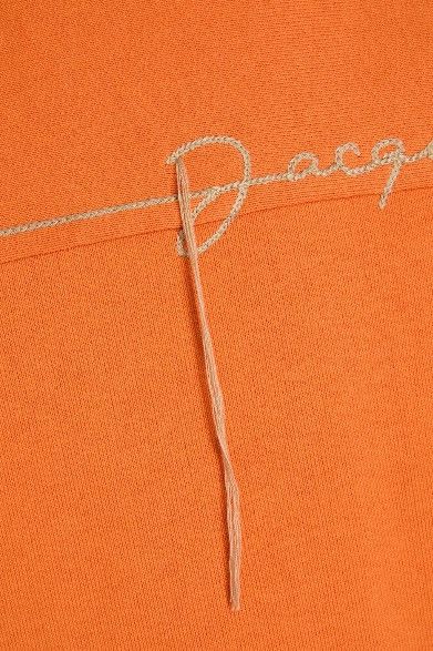 Jacquemus Orange Le Raphia ‘Le Sweat-shirt Fio’ Sweatshirt Size US L / EU 52-54 / 3 - 10 Thumbnail