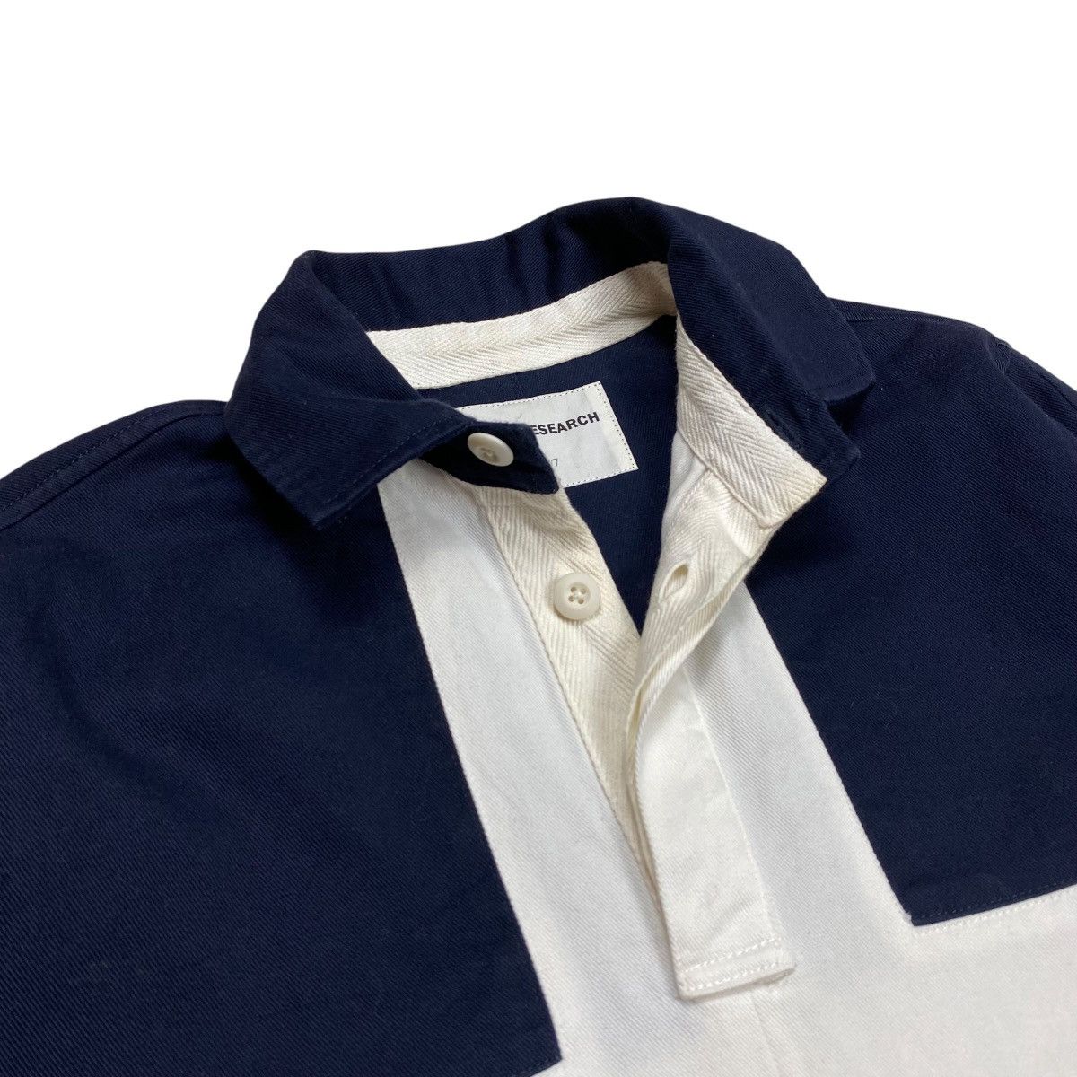 General Research General Research Cross Rugby Polo shirt Longsleeve 1999 Navy Size US S / EU 44-46 / 1 - 3 Thumbnail
