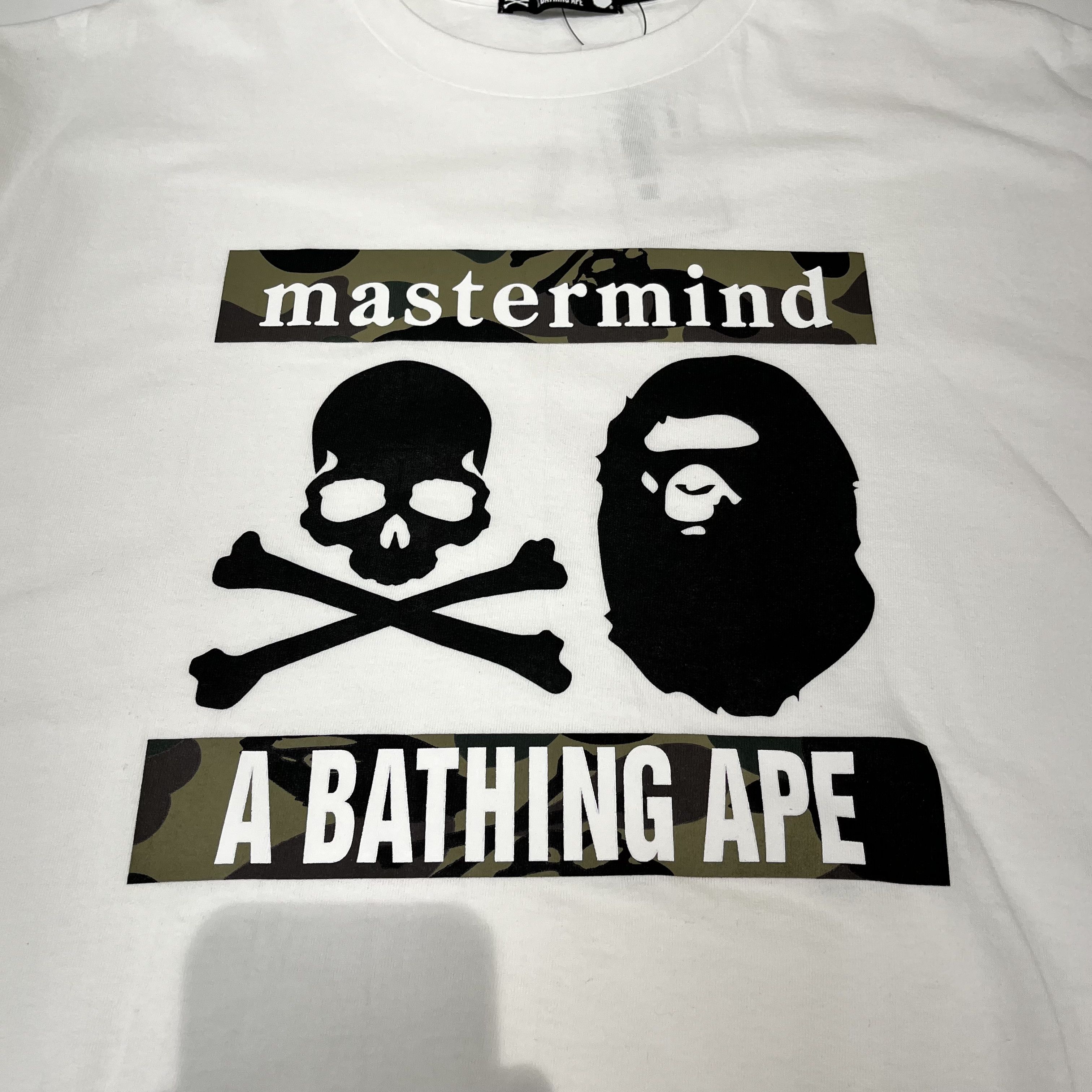 Bape × Mastermind Japan Bape x Mastermind Tee White Size US L / EU 52-54 / 3 - 3 Thumbnail