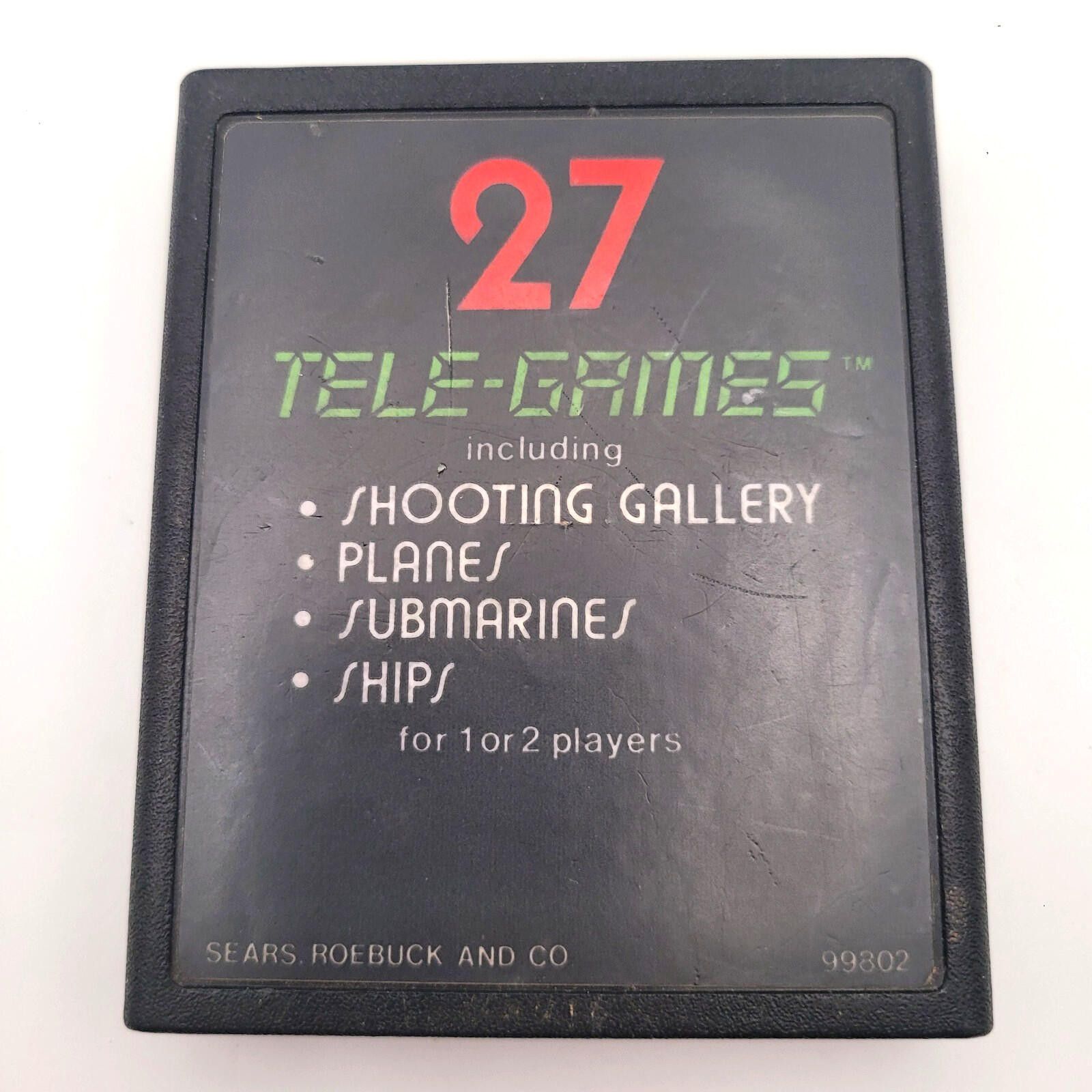 Sears Target Fun - 27 Sears Sub, Ships, Shooting Atari 2600 Size ONE SIZE - 1 Thumbnail