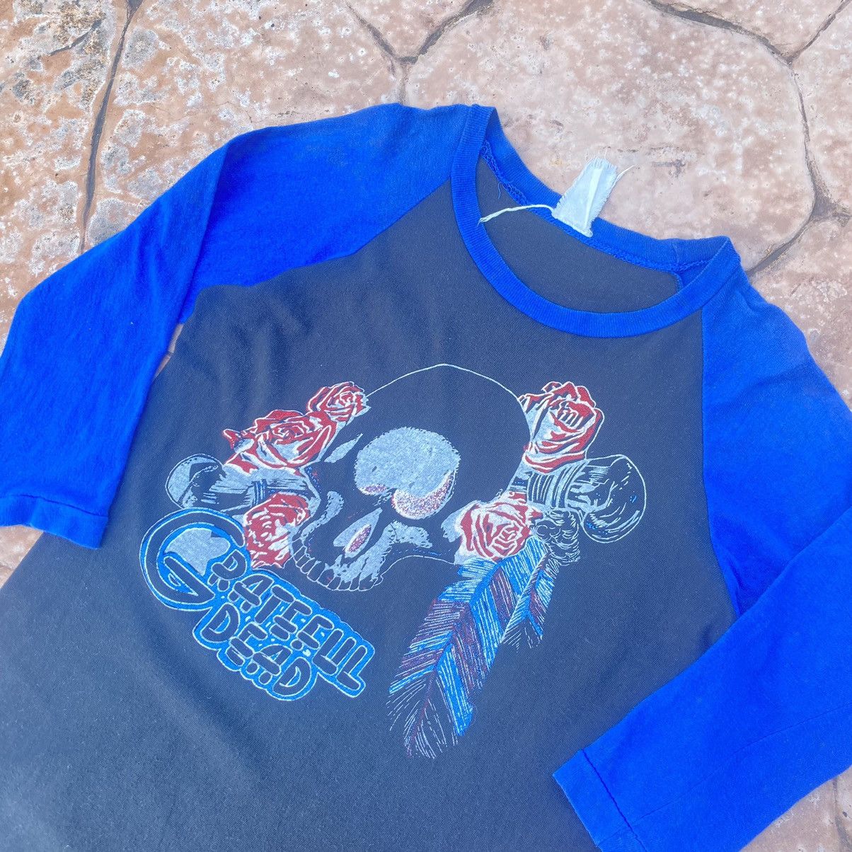 Band Tees Thrashed Faded 80s Grateful Dead 3q ERD GRUNGE T-SHIRT Size US M / EU 48-50 / 2 - 3 Thumbnail