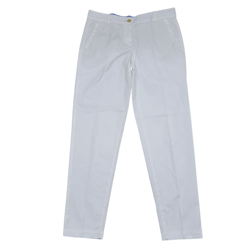 Talbots Talbots The Weekend Chino Women's White Pants Size 2P Waist Size 26" / US 2 / IT 38 - 4 Thumbnail