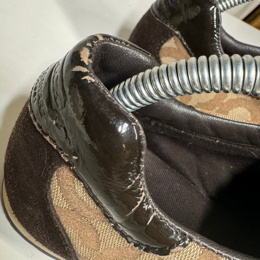 Coach Coach Kathleen Sneakers 10M Signature Logo Canvas Suede Size US 10 / IT 40 - 9 Thumbnail