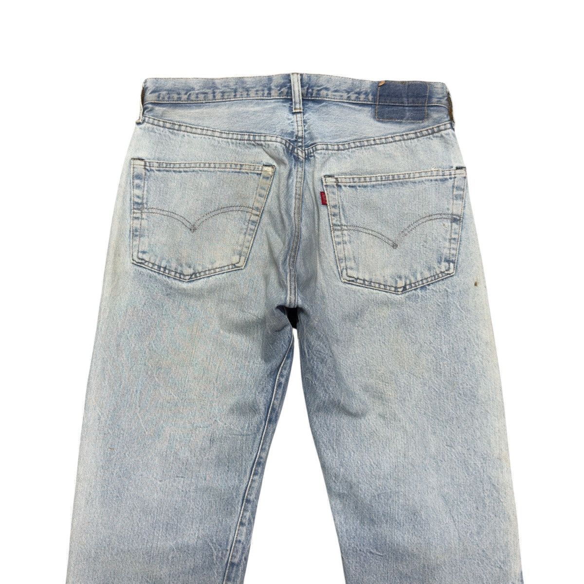 Levi's Vintage 80s Levis 501 Redline Denim Selvedge Jeans Size US 33 - 12 Thumbnail