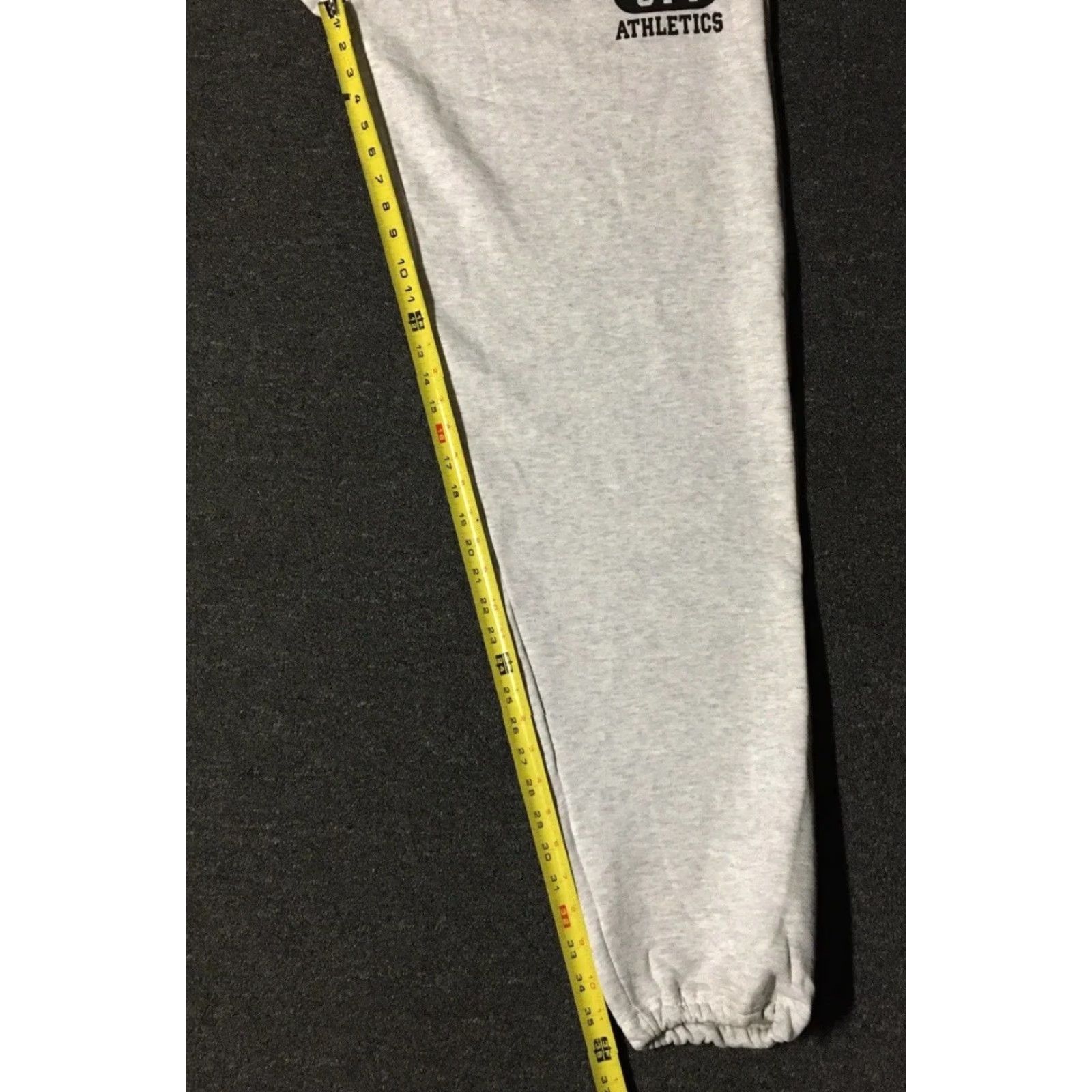 Vintage VINTAGE Brimhall Athletics Track Sweatpants Mens Pants 2XL Gray 90s 80s USA School PFU Gym Grunge Athletic Activewear Size US 39 - 7 Thumbnail