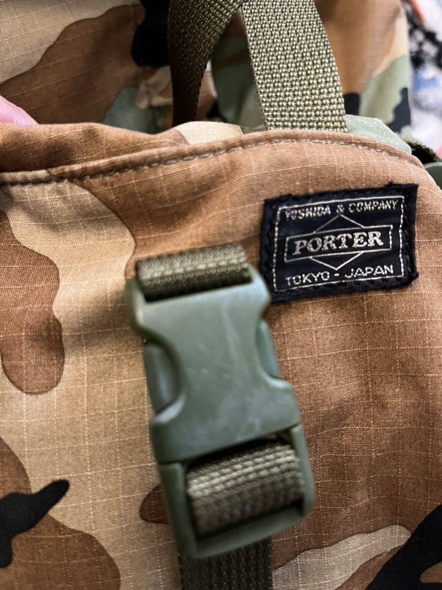 Junya Watanabe × Porter AW2006 Porter Camo Backpack Size ONE SIZE - 9 Thumbnail