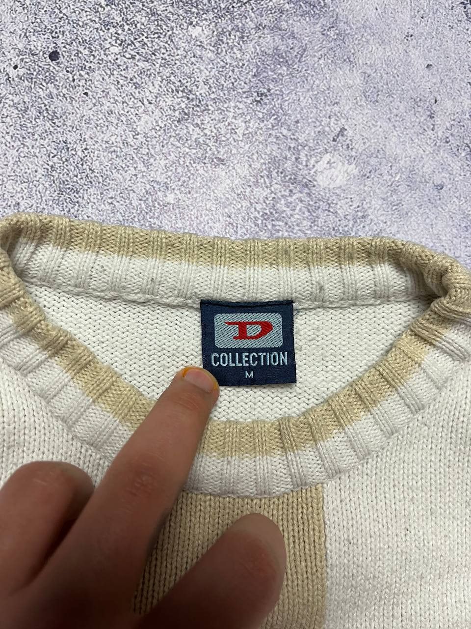 Diesel Diesel 90's Vintage Big Logo Wool Sweater Size US M / EU 48-50 / 2 - 5 Thumbnail