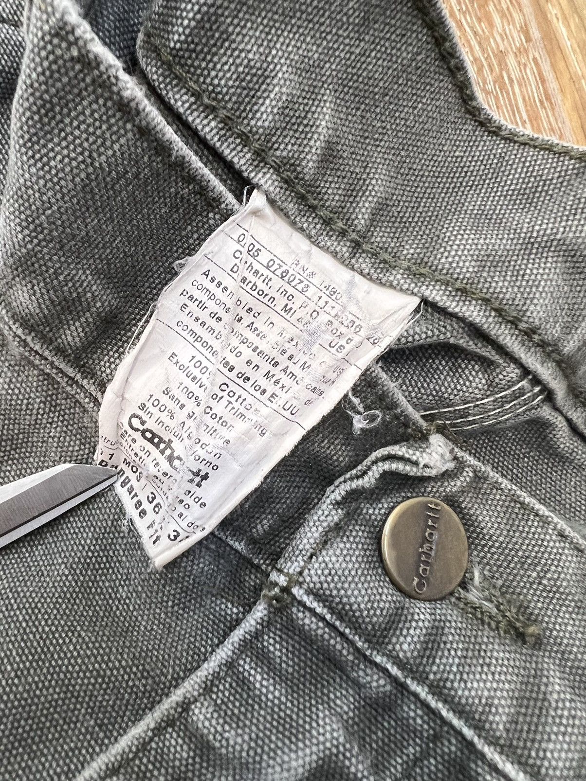 Carhartt × Vintage Carhartt dungaree pants Size US 35 - 4 Thumbnail