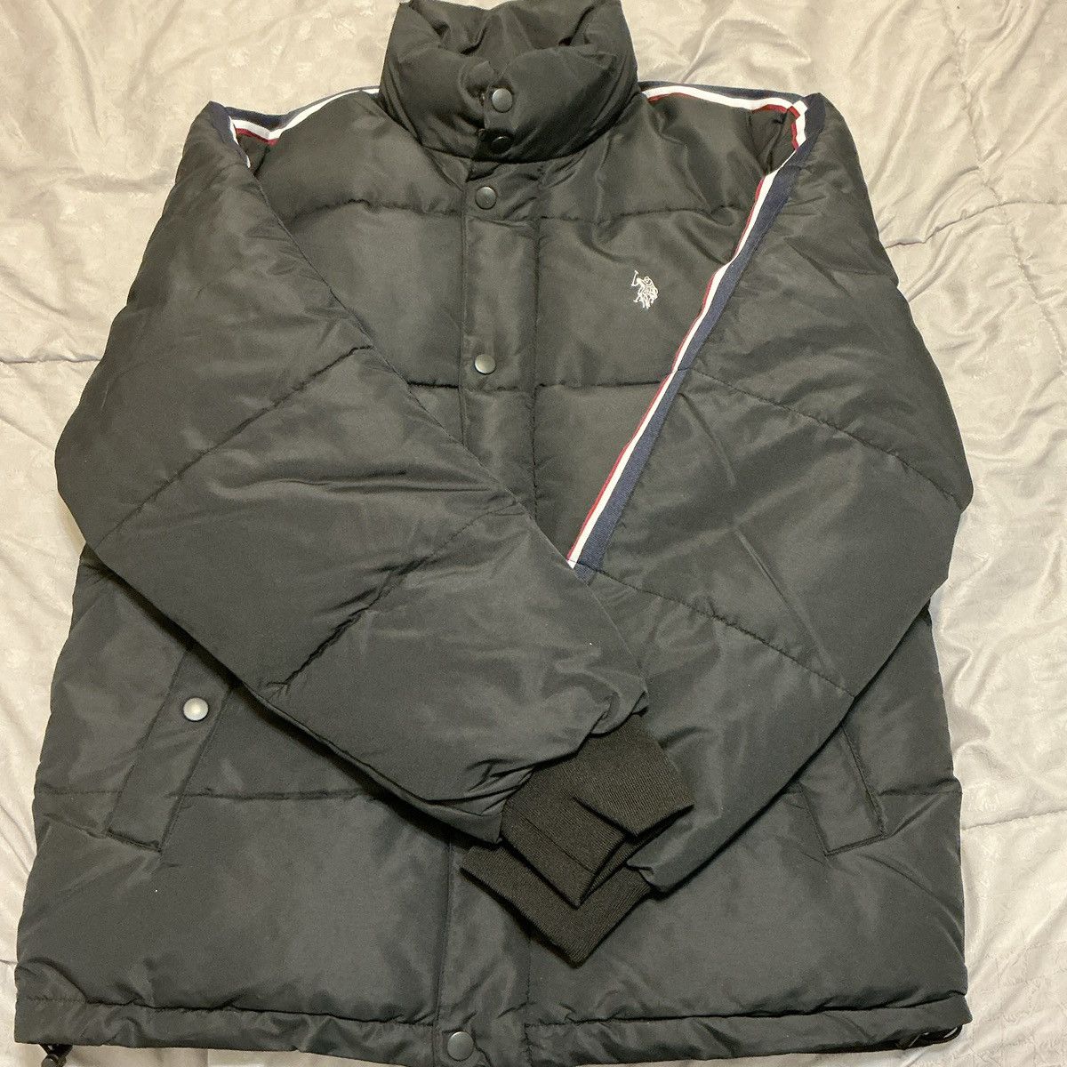 U.S. Polo Assn. U.S. Polo Assn Black Puffer Jacket – Size Small Size US S / EU 44-46 / 1 - 1 Thumbnail