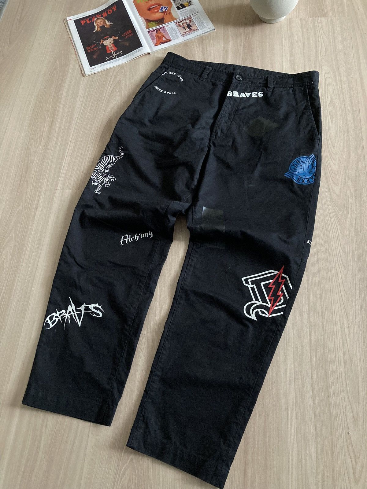 Diesel Vintage Diesel Pants Japanese Style Size US 33 - 1 Thumbnail