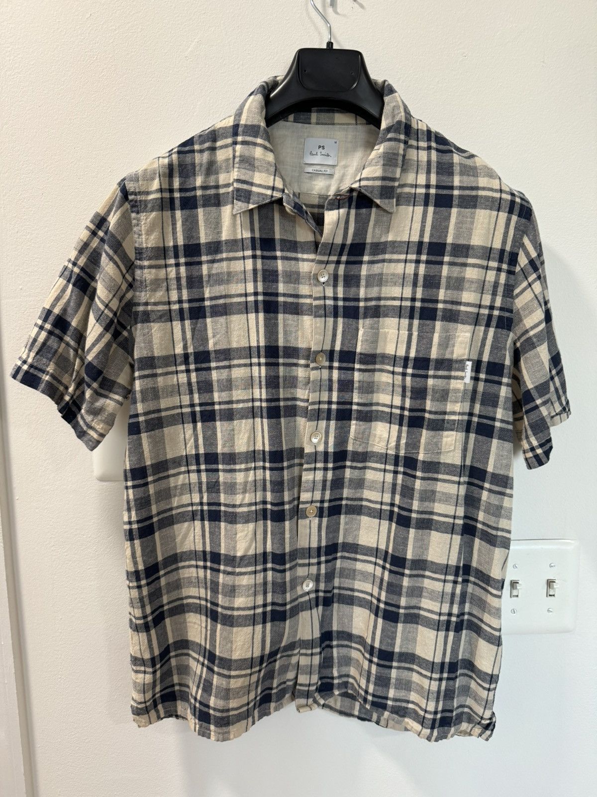 Paul Smith Paul Smith Plaid Casual Shirt Size US M / EU 48-50 / 2 - 1 Thumbnail