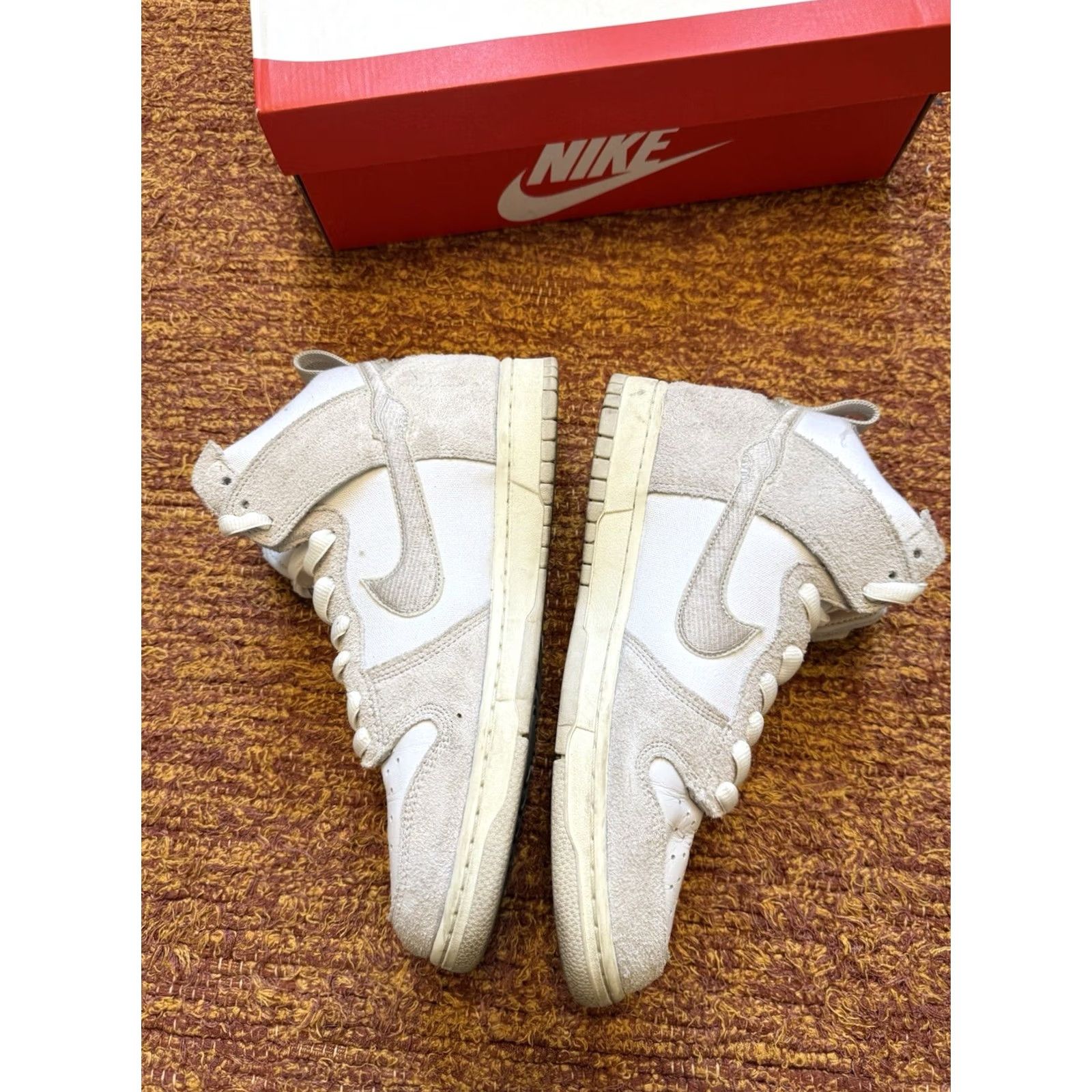 Nike Nike Dunk High Notre Oakwood Size 10 with Box Mens Brown Sneaker Nike Dunk High Box Included Size US 10 / EU 43 - 3 Thumbnail